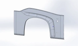 5299231-5402505-51 Front right-hand arch panel