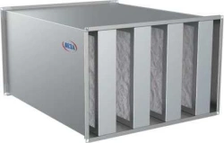 Duct silencer for rectangular ducts Kanal-GKP