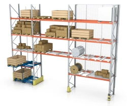Metal warehouse shelving unit R90