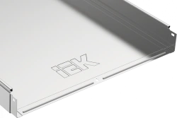 CLNK10-050-500-3 ESCA Non-perforated tray 50x500x3000 RAL 9016 IEK