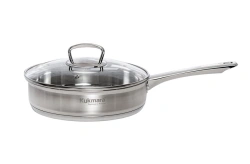 Frying pan "Kukmara" with glass lid, "ORION" line