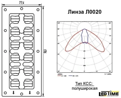 Lens for LEDs Ledtime L0020