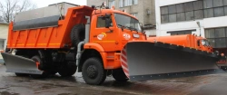 Combined ED 405V2 road machine on the basis of KAMAZ 65222-53 chassis