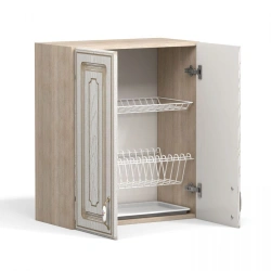 Hinged cupboard with drying Model: SHNS of "Edelwood" trade mark