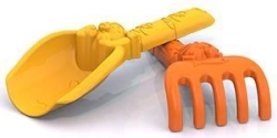 Sand Set #76 (scoop Butterfly, rake Bee)