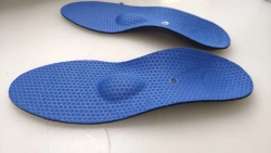 Inlays for orthopaedic footwear (including insoles, half insoles).