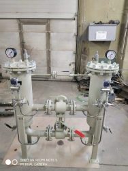Double filter with switching device FSZh-65-1,6-100