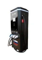 Charging station for electric transport model SZE-RA, with charging mode MODE-4