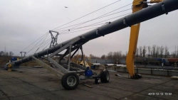 Mobile belt conveyor of LTT model LTT-100-U modification