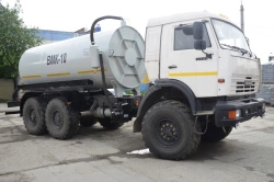 Slurry truck VMK-43118 on the basis of chassis KAMAZ-43118-A5
