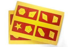 Game "Montessori Frames, 1st and 2nd category of complexity" (standard)