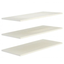 "Camilla" YC1-02.T8L, 3-piece shelf for 2-door cupboard from the set of modular furniture "Camilla".