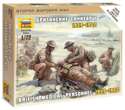 Assembled model "British orderlies"