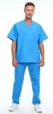Men's working suit "Universal-1" (blouse and trousers) for protection against general industrial pollution and mechanical action