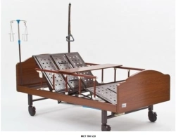 Functional medical bed with toilet unit MET, version MET TM-510