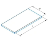 Shelf of archive shelving unit CA-100 700/1000x300/400/500/600