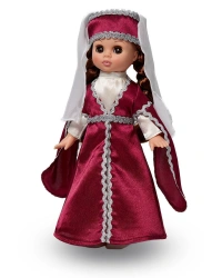 Plastic doll Elia in Georgian costume 30 cm, B3217