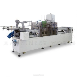 Technological equipment for packing foodstuffs into ready-made containers with its subsequent capping - Machines of TF 1 model t