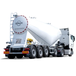 Semi-trailer truck-cement truck BONUM 928111 (modification 928111-07) TrDsM
