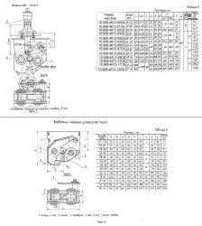 Device for anchoring and recoil of the anchor chain main end type 3 according to OST5.2272-87