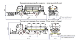 Universal road maintenance machine model MK-4533-05