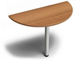 Metal attachment to the table. Referent