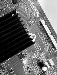 System board (basic) for video signal formation and control of monitor BESHTAU MON-2R, BERT.442221.013.02.