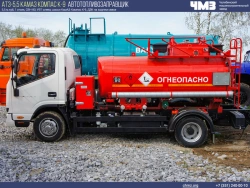 Fuel tanker (ATZ) 70CS32 on chassis KAMAZ KOMPAS SV12?2 (WA)