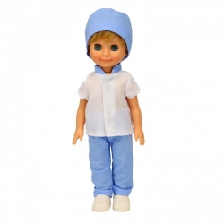 Plastic doll Boy in Doctor's costume, B3871