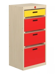 ECO play shelf 930 / 4 drawers