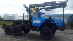 Truck tractor-tractor with CMU 6377N1 on chassis Ural 4320-6951-70, Ural 4320-6951-72, Ural 4320-6951-74
