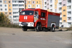Fire tanker AC-(2,0-4,0)-?, type 58812K43265, modification 58812L, on chassis KAMAZ-43265-D5