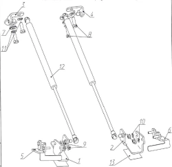 Smooth bonnet lift device for HYUNDAI KONA (2017-2020; 2021-)