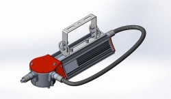 Explosion-proof LED luminaire with terminal box Sakhalin 40.13650.73 Ex T5, swivelling mount
