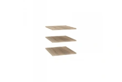 Bruna LD 401005.000 Single-leaf shelves (3 pcs) (Sonome H light colour )