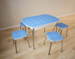 St085.0 ORPHEI - 6 Dining table (Table top - PLASTIC)