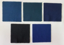 Woolen semi-sheer worsted suit fabric article C2678