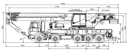 Self-propelled jib crane KS-74721-2 and its modifications