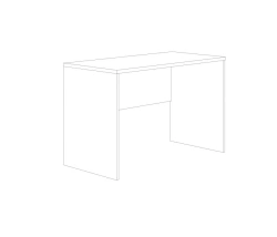Desk table for offices and administrative premises model C 01