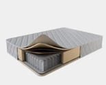 Mattress with independent springs TFC on the basis of polyurethane foam and coconut coir
