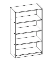 Universal section for books, toys TV-DSU-6.1.01