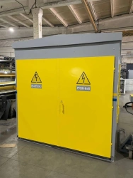 Complete transformer substations KTPN dead-end type with capacity 25-500 kVA for voltage 6(10)/0,4 kV [RUS Version].