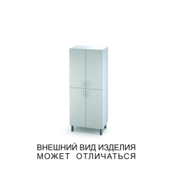 Double-leaf cupboard with blank doors