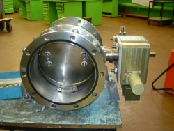 Ventilation butterfly valve (DN100, DN200, DN250)