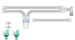 Respiratory devices for joint use with anaesthetic and resuscitation equipment, version: p