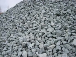 Crushed stone from dense rocks for construction works, grade 1200, fraction 40-70mm .