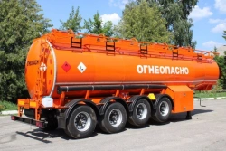 Semi-trailer-tanker PTC-4-4, type PR4, modification 96996-0000010-06 ( without pump). Axial unit AGOS-4-GT7-00.00.00.000 or axia