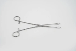 VZ-SH-13, Intestinal forceps for adults, straight, 250 mm.