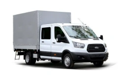 Truck for cargo transport type 3227, mod. 3227DR based on Ford Transit chassis: FFD 470L EF twin rear wheels; FED 350M