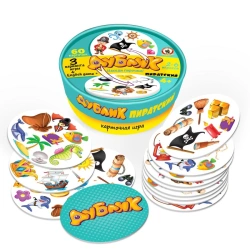 Pirate 60 cards in round box duplicate
